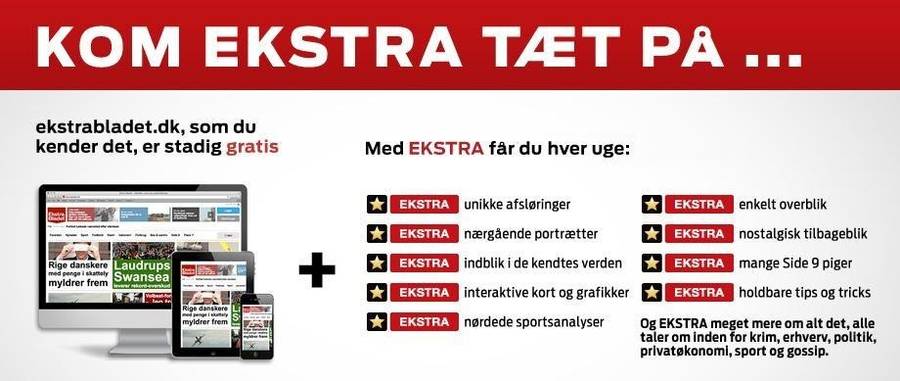 Ekstrabladet Ekstra har 23000 betalende brugere